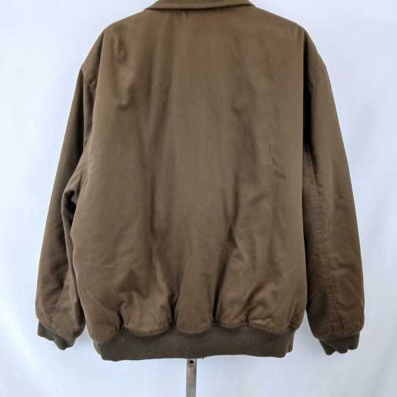 Mode of One Mens Multi Pocket Bomber Jacket in Dark Walnut XXL - Picture 7 of 11